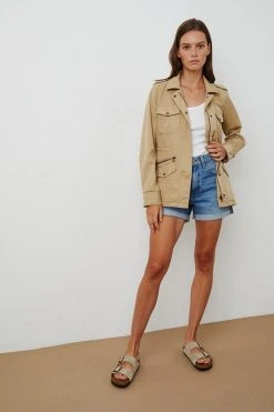 Velvet By Graham & Spencer RUBY LIGHT-WEIGHT ARMY JACKET 31 Velvet By Graham & Spencer RUBY LIGHT-WEIGHT ARMY JACKET