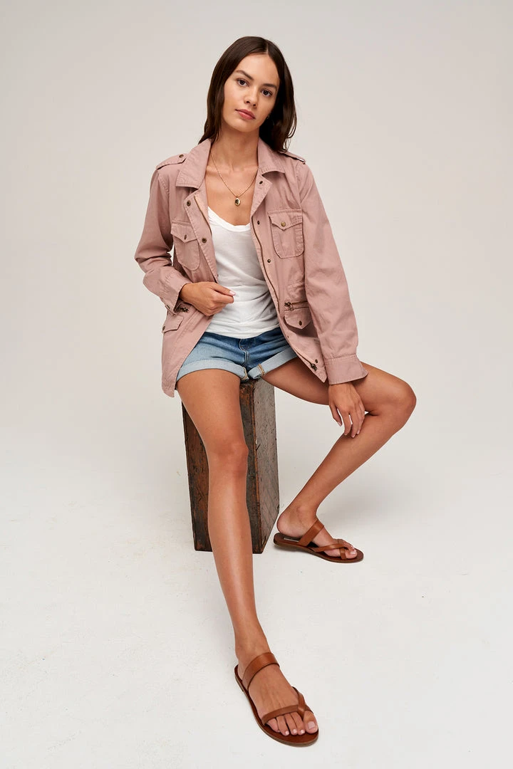 Velvet By Graham & Spencer RUBY LIGHT-WEIGHT ARMY JACKET Womens 18 Velvet By Graham & Spencer RUBY LIGHT-WEIGHT ARMY JACKET Womens