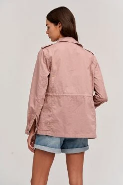 Velvet By Graham & Spencer RUBY LIGHT-WEIGHT ARMY JACKET Womens 51 Velvet By Graham & Spencer RUBY LIGHT-WEIGHT ARMY JACKET Womens