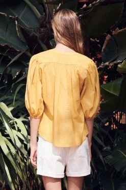 Velvet By Graham & Spencer EMBERLY BUTTON-UP BLOUSE Womens 7 Velvet By Graham & Spencer EMBERLY BUTTON-UP BLOUSE Womens