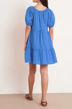 Velvet By Graham & Spencer Womens RENELLE PUFF SLEEVE DRESS