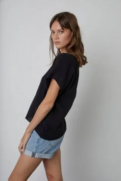 Velvet By Graham & Spencer ELSA COTTON GAUZE TOP Womens 16 Velvet By Graham & Spencer ELSA COTTON GAUZE TOP Womens