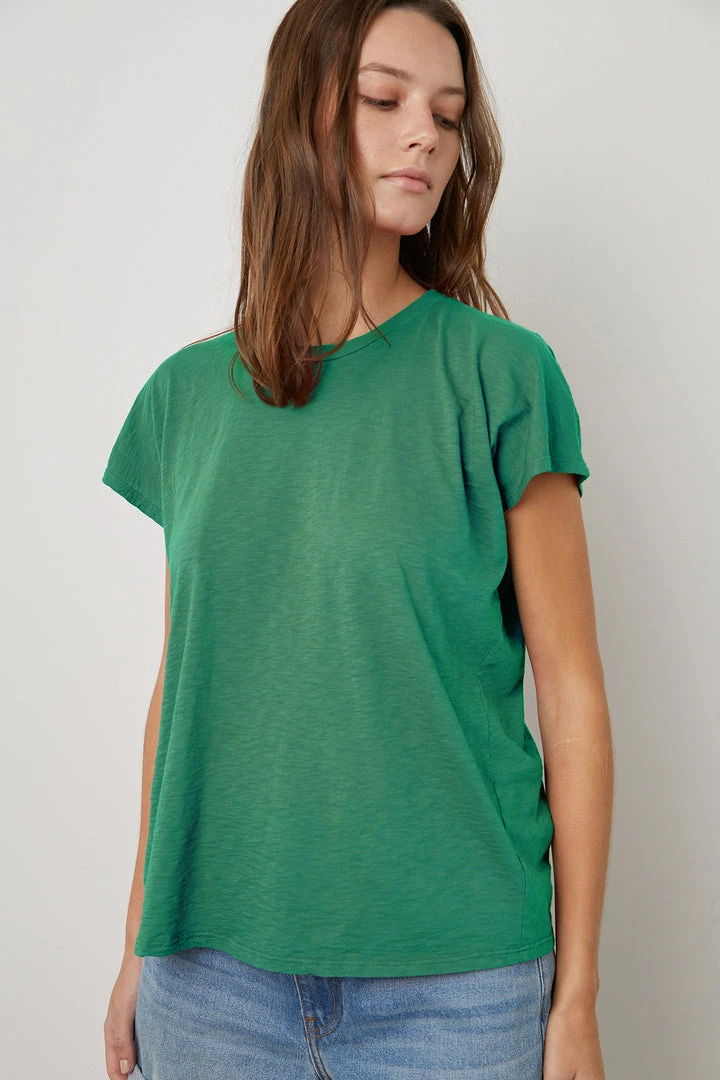 Velvet By Graham & Spencer TOOTSI CREW NECK TEE Womens 6 Velvet By Graham & Spencer TOOTSI CREW NECK TEE Womens