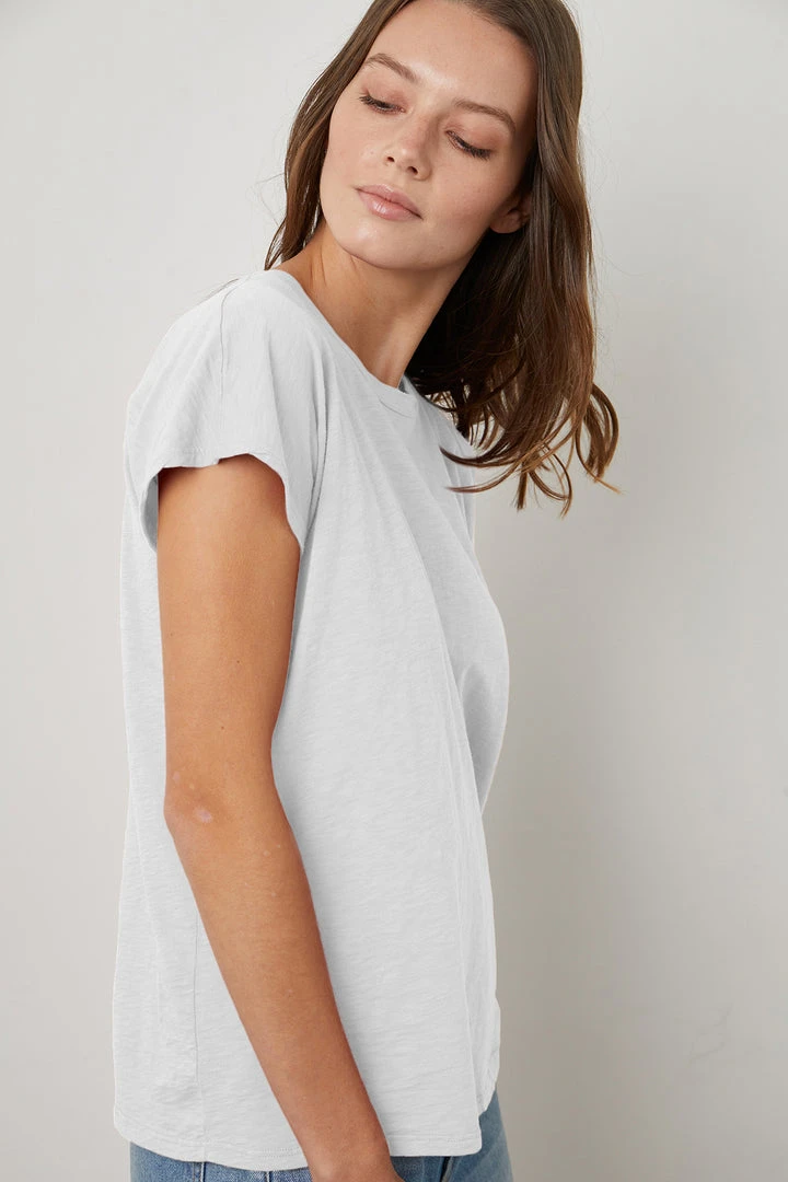 Velvet By Graham & Spencer TOOTSI CREW NECK TEE Womens 2 Velvet By Graham & Spencer TOOTSI CREW NECK TEE Womens