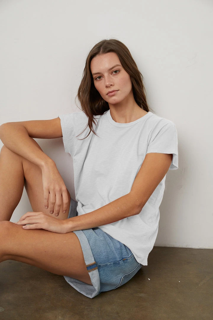 Velvet By Graham & Spencer TOOTSI CREW NECK TEE Womens 1 Velvet By Graham & Spencer TOOTSI CREW NECK TEE Womens