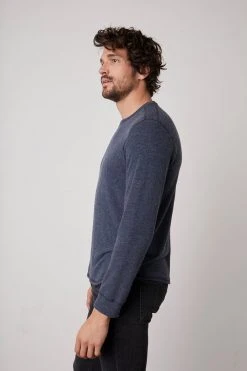 Velvet By Graham & Spencer BRONSON COZY JERSEY KNIT SHIRT
