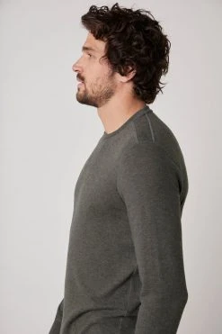 Velvet By Graham & Spencer BRONSON COZY JERSEY KNIT SHIRT