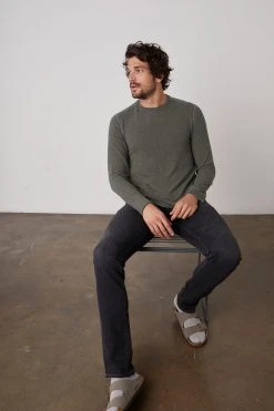 Velvet By Graham & Spencer BRONSON COZY JERSEY KNIT SHIRT