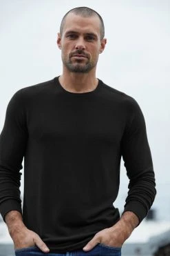 Velvet By Graham & Spencer BRONSON COZY JERSEY KNIT TOP Mens