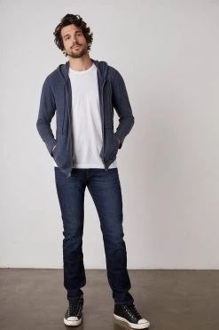 Velvet By Graham & Spencer LOUDON ZIP HOODIE 8 Velvet By Graham & Spencer LOUDON ZIP HOODIE