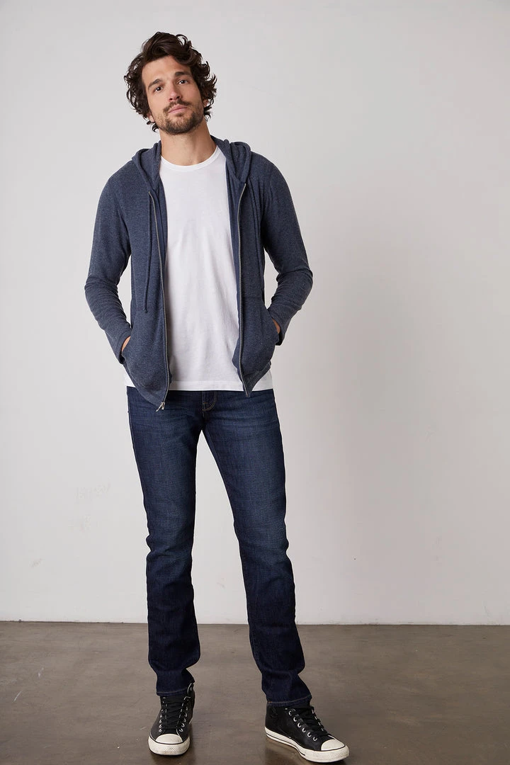 Velvet By Graham & Spencer LOUDON ZIP HOODIE 3 Velvet By Graham & Spencer LOUDON ZIP HOODIE