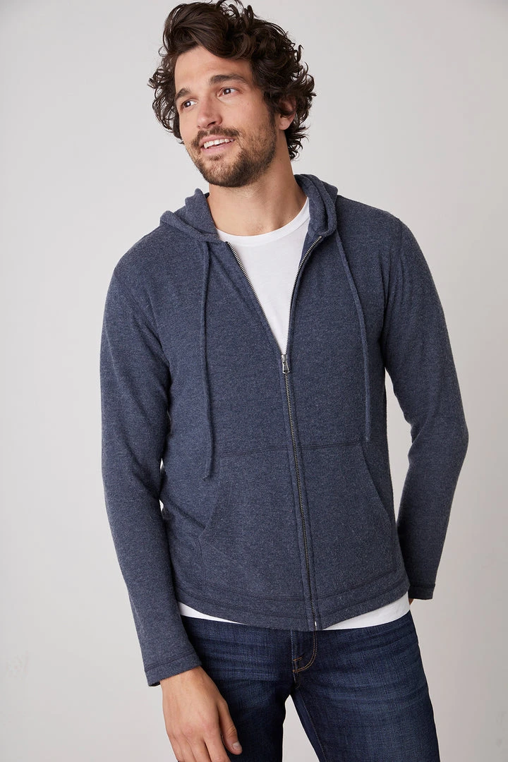 Velvet By Graham & Spencer LOUDON ZIP HOODIE 1 Velvet By Graham & Spencer LOUDON ZIP HOODIE