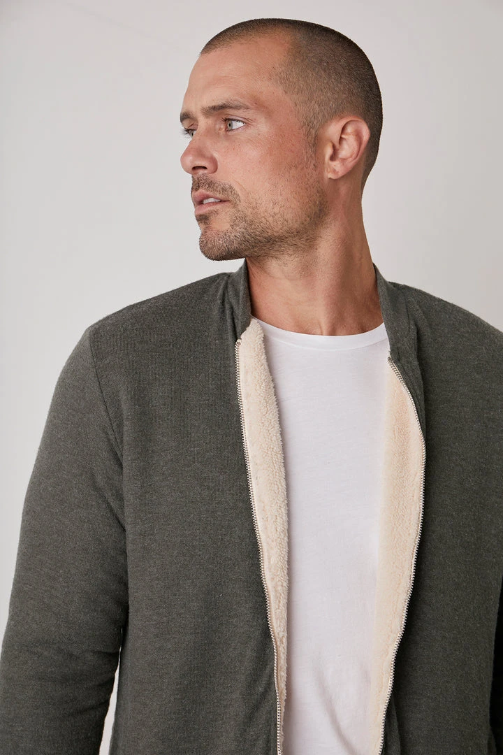 Velvet By Graham & Spencer MILES ZIP-UP JACKET 10 Velvet By Graham & Spencer MILES ZIP-UP JACKET