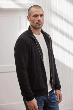 Velvet By Graham & Spencer SOLOMON BOMBER JACKET Mens