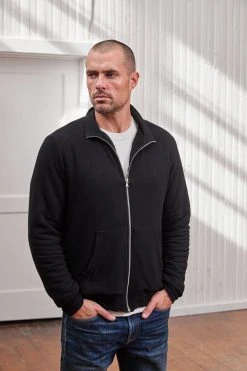 Velvet By Graham & Spencer SOLOMON BOMBER JACKET Mens