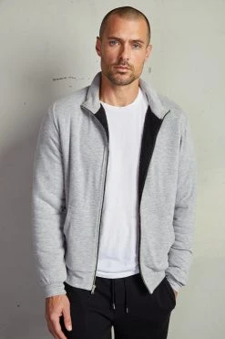 Velvet By Graham & Spencer SOLOMON BOMBER JACKET Mens