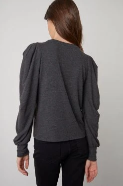Velvet By Graham & Spencer Womens BIANCA PUFF SLEEVE TOP 18 Velvet By Graham & Spencer Womens BIANCA PUFF SLEEVE TOP
