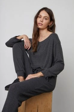 Velvet By Graham & Spencer JUDY DRAWSTRING SWEATPANT