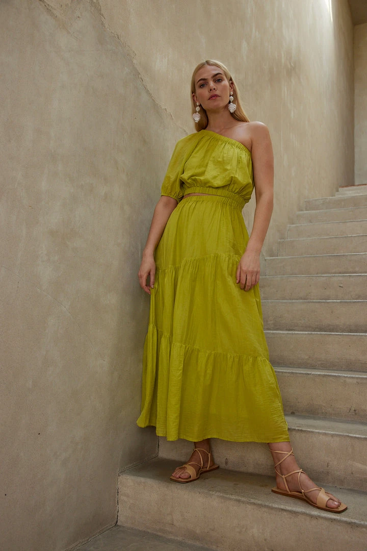 Velvet By Graham & Spencer CRISTA ONE SHOULDER MAXI DRESS Womens 10 Velvet By Graham & Spencer CRISTA ONE SHOULDER MAXI DRESS Womens