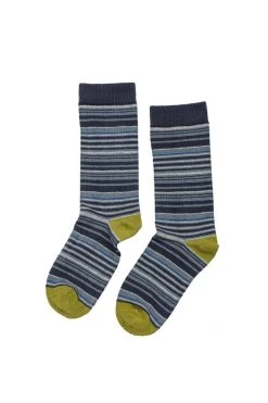 MULTI STRIPE CREW SOCK BY LITTLE RIVER SOCK MILL 22 MULTI STRIPE CREW SOCK BY LITTLE RIVER SOCK MILL