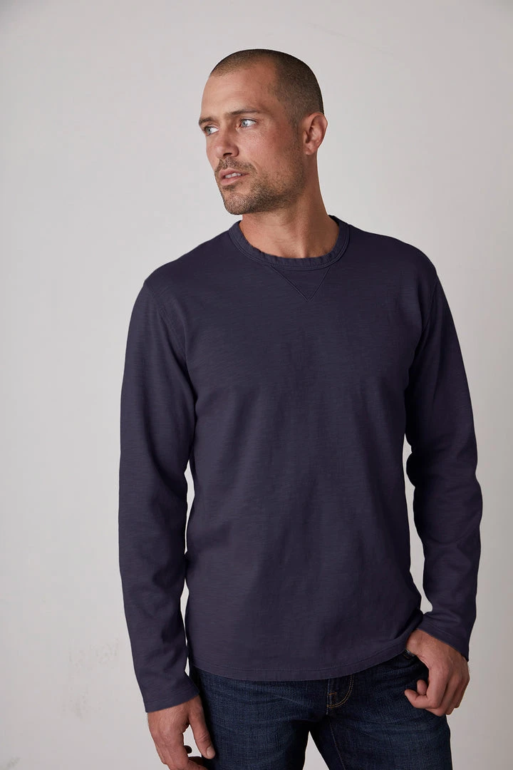 Velvet By Graham & Spencer ADAM CREW NECK TEE 2 Velvet By Graham & Spencer ADAM CREW NECK TEE