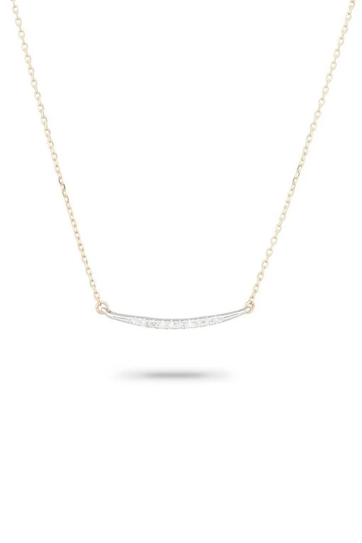 Velvet By Graham & Spencer SMALL PAVÉ CURVE NECKLACE By ADINA REYTER Jewelry 4 Velvet By Graham & Spencer SMALL PAVÉ CURVE NECKLACE By ADINA REYTER Jewelry