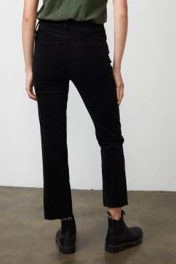 Velvet By Graham & Spencer CANDACE CORDUROY HIGH RISE CROP JEAN Womens 13 Velvet By Graham & Spencer CANDACE CORDUROY HIGH RISE CROP JEAN Womens