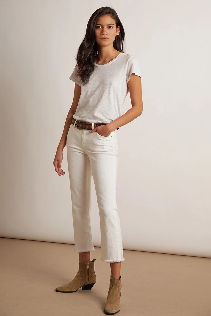 Velvet By Graham & Spencer TWIGGY HIGH RISE CROP JEAN 1 Velvet By Graham & Spencer TWIGGY HIGH RISE CROP JEAN