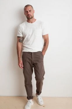 Velvet By Graham & Spencer DAVY DISTRESSED SLUB TEE 17 Velvet By Graham & Spencer DAVY DISTRESSED SLUB TEE