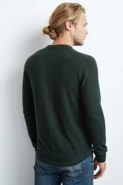 Velvet By Graham & Spencer BRONSON COZY JERSEY KNIT TOP Mens