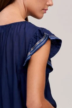 Velvet By Graham & Spencer MILAN CAP SLEEVE BLOUSE 11 Velvet By Graham & Spencer MILAN CAP SLEEVE BLOUSE