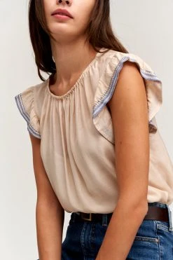 Velvet By Graham & Spencer MILAN CAP SLEEVE BLOUSE 14 Velvet By Graham & Spencer MILAN CAP SLEEVE BLOUSE