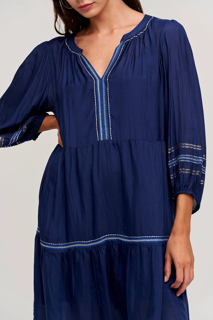 Velvet By Graham & Spencer TINA BOHO DRESS Womens 4 Velvet By Graham & Spencer TINA BOHO DRESS Womens