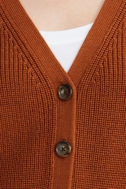 Velvet By Graham & Spencer Womens RILEY BUTTON-UP CARDIGAN