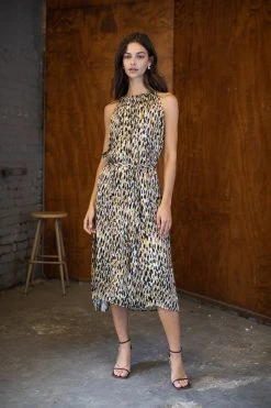 Velvet By Graham & Spencer EDANA PRINTED MAXI DRESS Womens