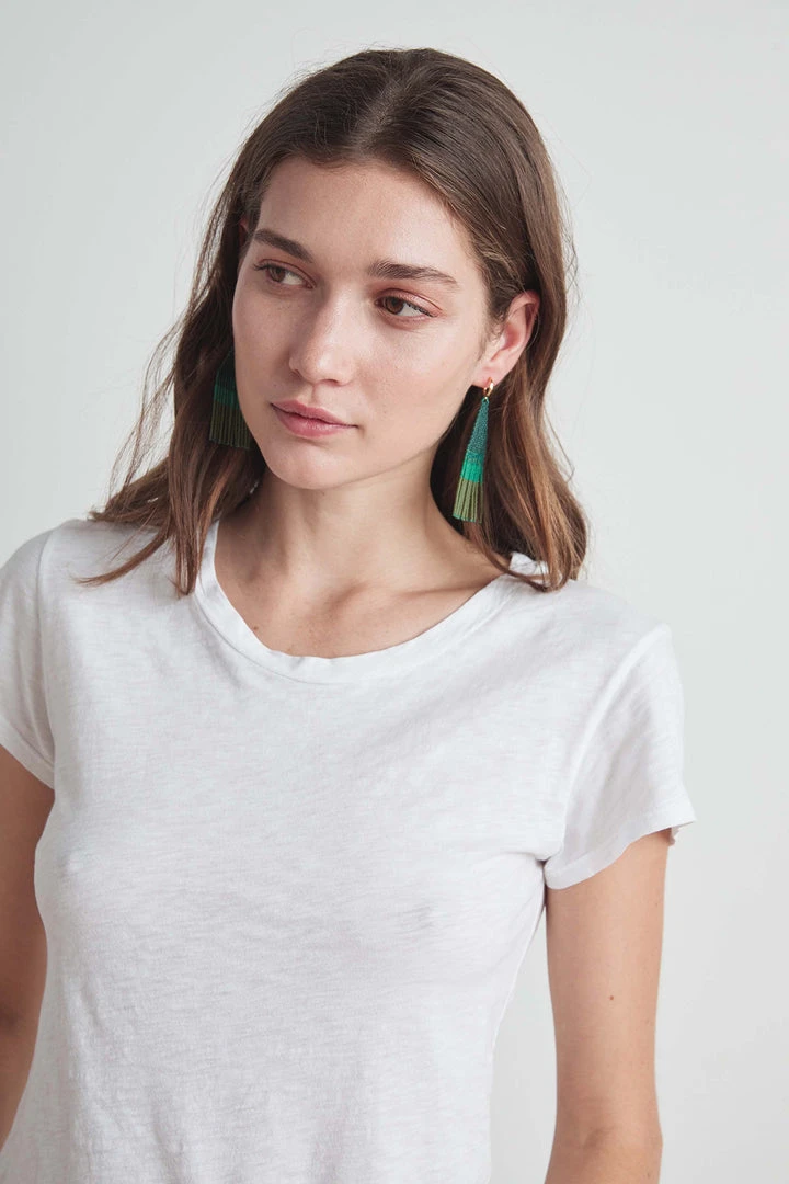 FRANJA BEADED FRINGE EARRINGS BY BLUMA PROJECT Womens 17 FRANJA BEADED FRINGE EARRINGS BY BLUMA PROJECT Womens