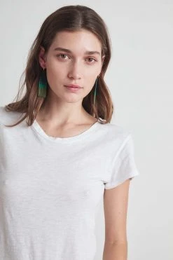 FRANJA BEADED FRINGE EARRINGS BY BLUMA PROJECT Womens 35 FRANJA BEADED FRINGE EARRINGS BY BLUMA PROJECT Womens