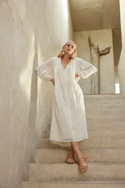 Velvet By Graham & Spencer Womens FRANKIE COTTON GAUZE MAXI DRESS 18 Velvet By Graham & Spencer Womens FRANKIE COTTON GAUZE MAXI DRESS