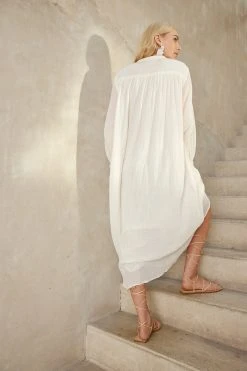 Velvet By Graham & Spencer Womens FRANKIE COTTON GAUZE MAXI DRESS 21 Velvet By Graham & Spencer Womens FRANKIE COTTON GAUZE MAXI DRESS