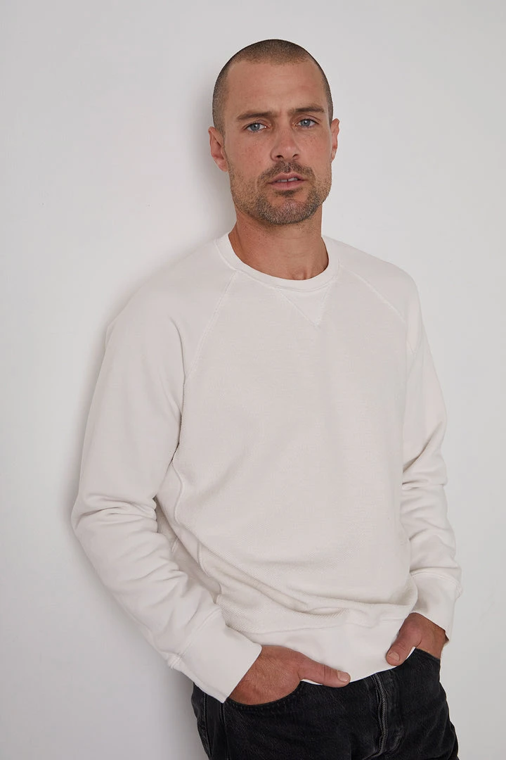 Velvet By Graham & Spencer DRAKE CREW NECK SWEATSHIRT Mens 6 Velvet By Graham & Spencer DRAKE CREW NECK SWEATSHIRT Mens