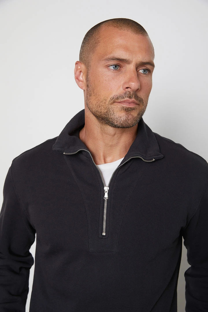 Velvet By Graham & Spencer HANK HALF ZIP PULLOVER 2 Velvet By Graham & Spencer HANK HALF ZIP PULLOVER