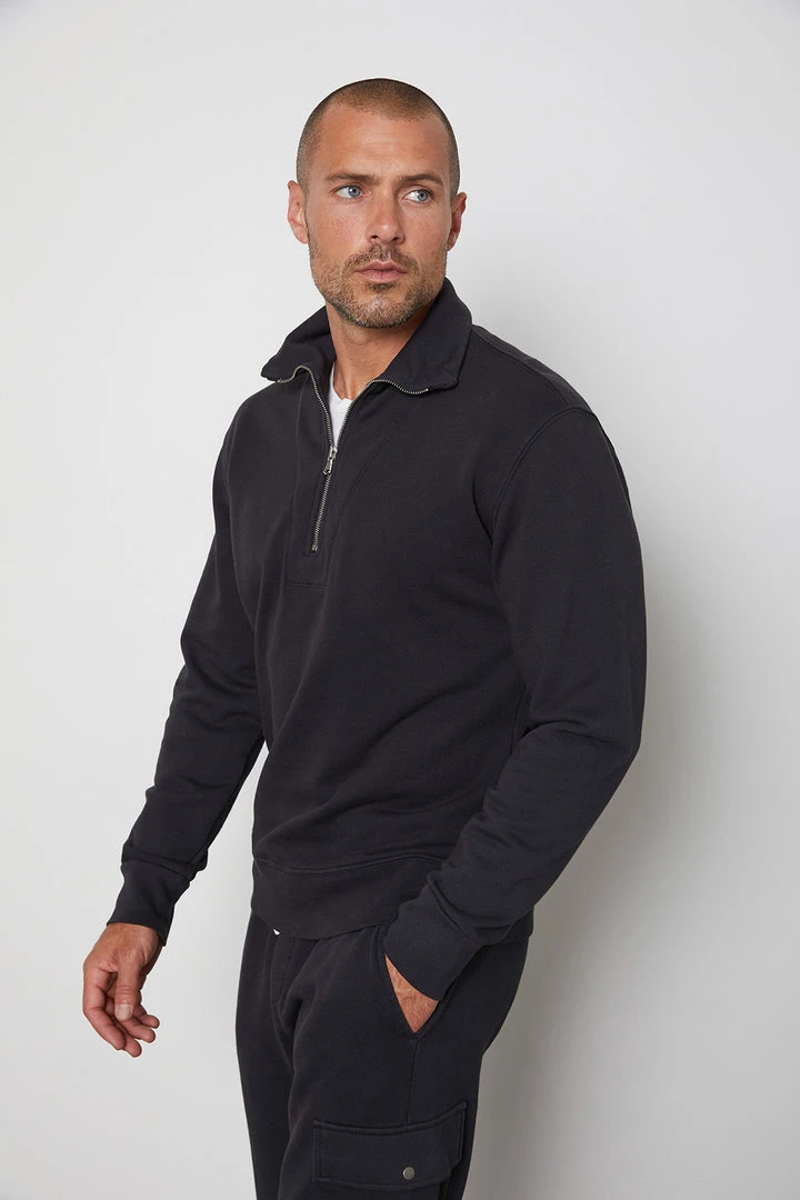 Velvet By Graham & Spencer HANK HALF ZIP PULLOVER 3 Velvet By Graham & Spencer HANK HALF ZIP PULLOVER