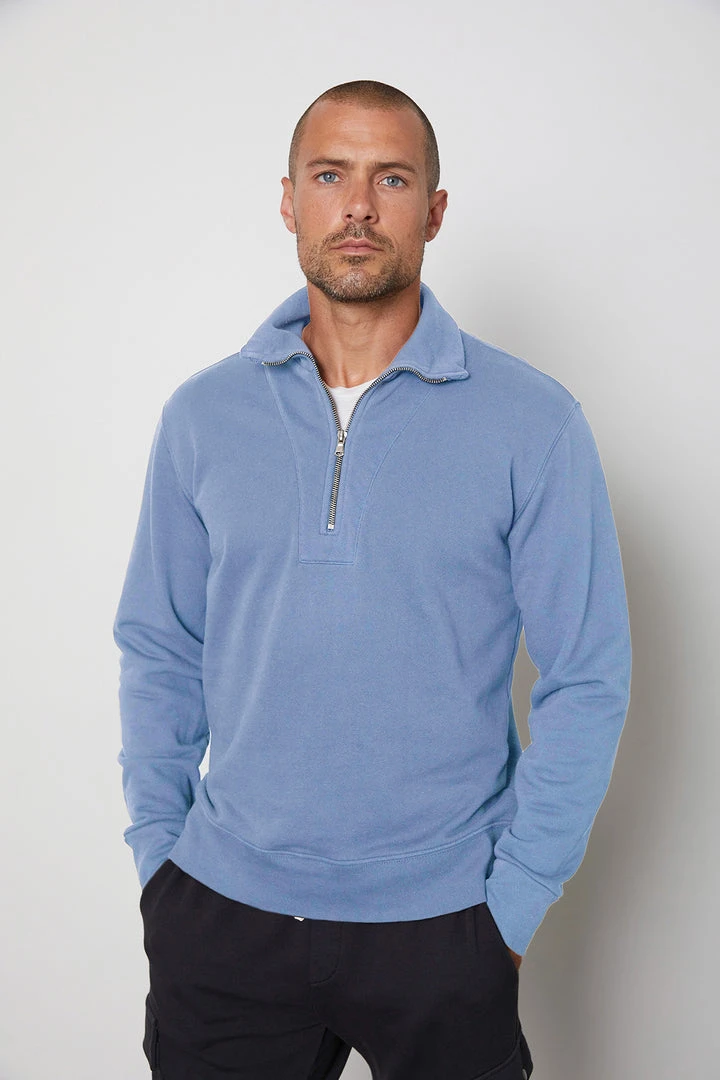 Velvet By Graham & Spencer HANK HALF ZIP PULLOVER 6 Velvet By Graham & Spencer HANK HALF ZIP PULLOVER
