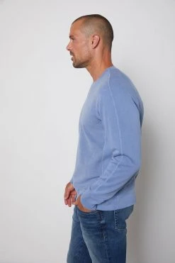 Velvet By Graham & Spencer Mens JAYDEN FRENCH TERRY SWEATSHIRT