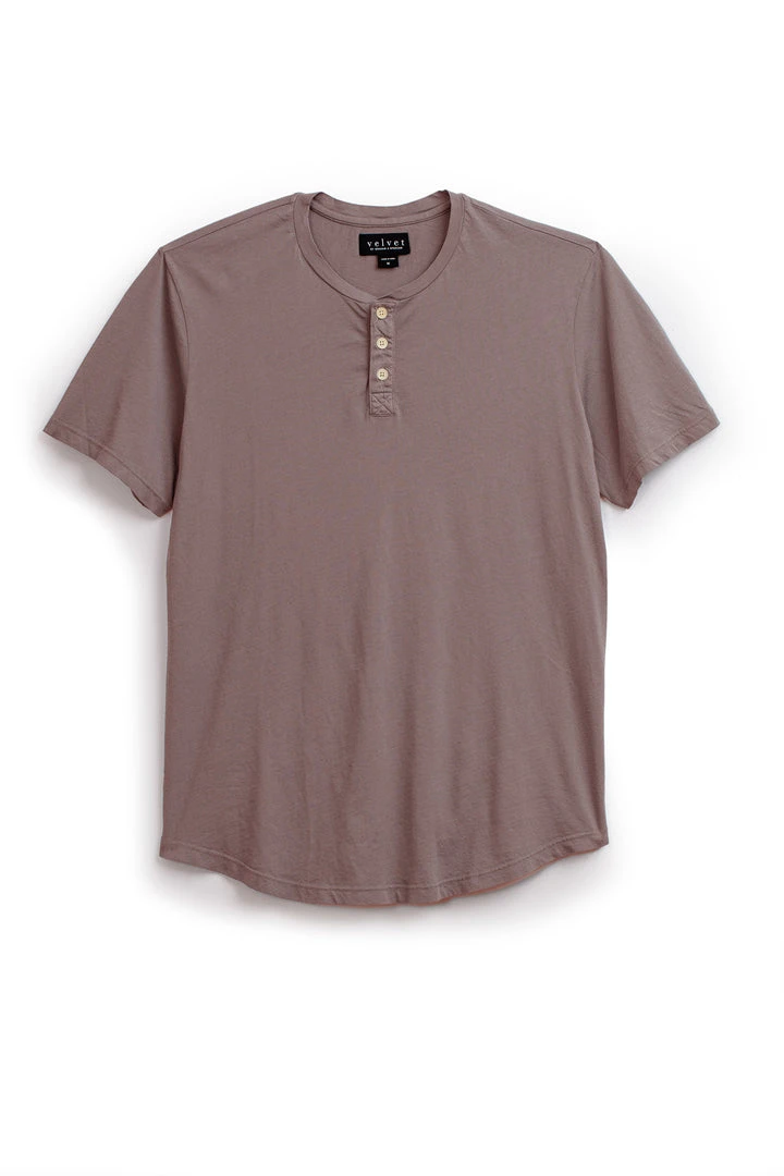 Velvet By Graham & Spencer FULTON SHORT SLEEVE HENLEY 2 Velvet By Graham & Spencer FULTON SHORT SLEEVE HENLEY