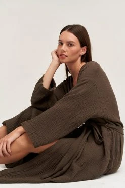 Jenny Graham Home COTTON GAUZE ROBE