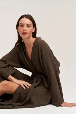 Jenny Graham Home COTTON GAUZE ROBE