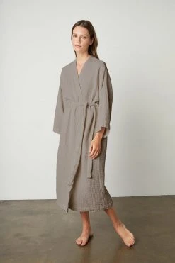 Jenny Graham Home COTTON GAUZE ROBE