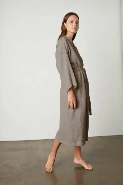 Jenny Graham Home COTTON GAUZE ROBE