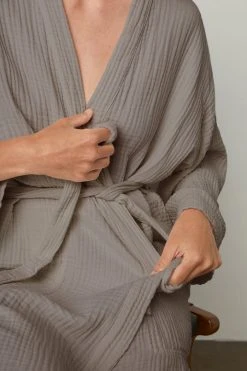 Jenny Graham Home COTTON GAUZE ROBE